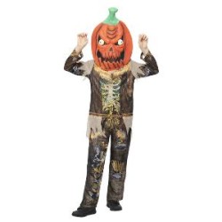 -DISFRAZ ESPANTAPAJAROS Y CALABAZA 10-12 AÑOS