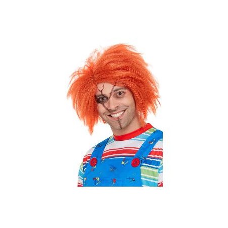 -PELUCA CHUCKY PELIRROJA