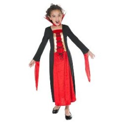 -DISFRAZ VAMPIRA DORADA 10-12 AÑOS