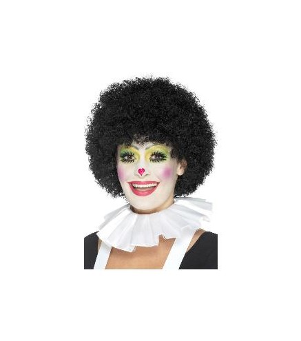 -COLLAR VOLANTES PAYASO BLANCO