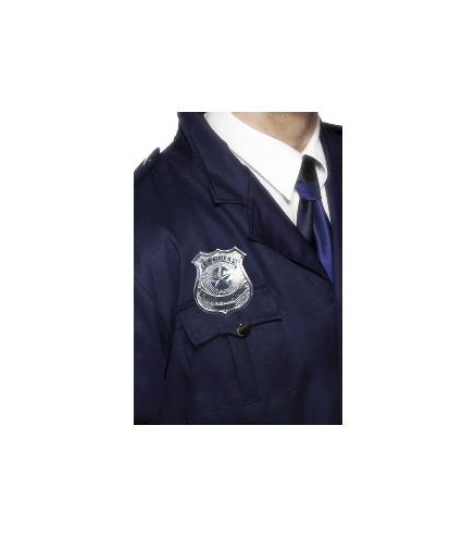 -PLACA POLICIA METAL