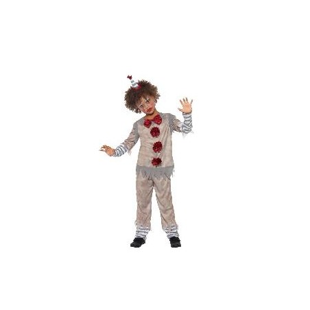 -DISFRAZ PAYASO ZOMBIE 7-9