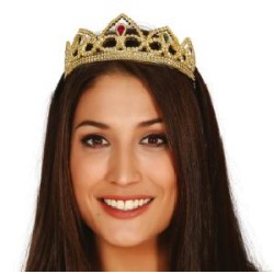 -CORONA DIADEMA ORO