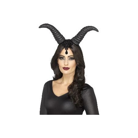 -DIADEMA CUERNOS REINA