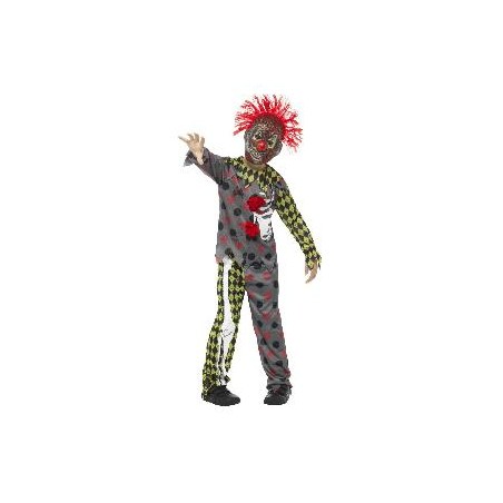 -DISFRAZ PAYASO RETORCIDO UNISEX 10-12 AÑOS