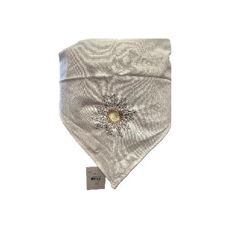 -PAÑUELO LINO CRUDO EGUZKILORE M