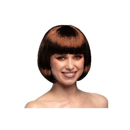 -PELUCA CABARET CHOCOLATE MARRON
