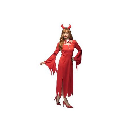 -DISFRAZ TRAJE DAMA LUCIFER XL