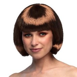 -PELUCA CABARET MARRON