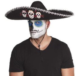 -SOMBRERO MEXICANO CALAVERAS 56 CM