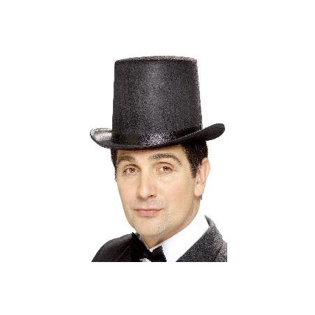 SOMBRERO COPA ALTO NEGRO