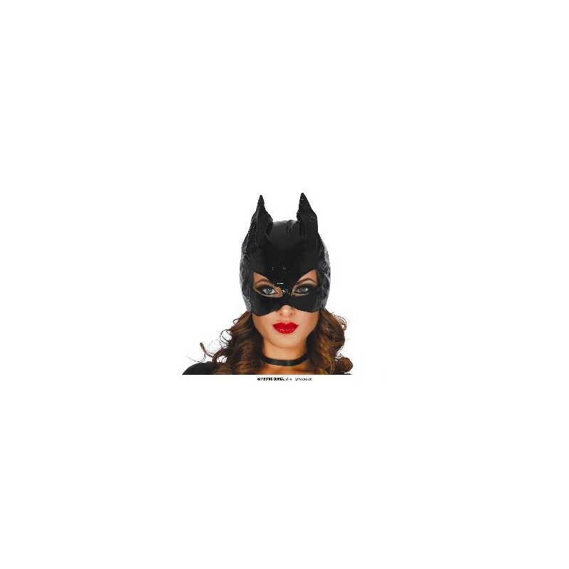 MASCARA MUJER GATA VINILO
