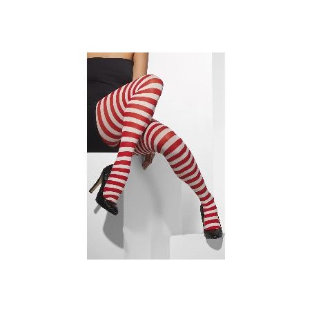 -PANTY RAYAS ROJAS Y BLANCAS