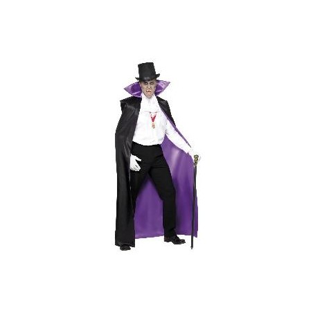 -CAPA REVERSIBLE ADULTO NEGRA-MORADA