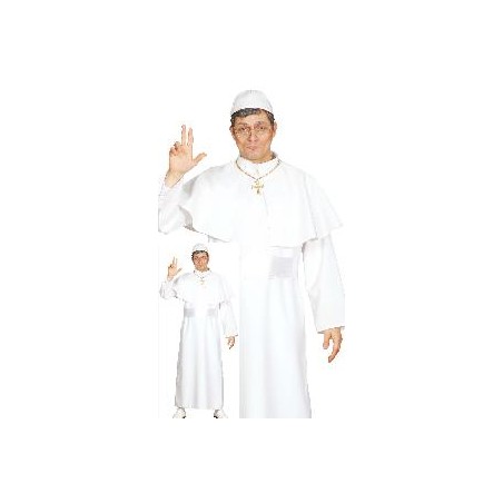 -DISFRAZ PAPA BLANCO XL