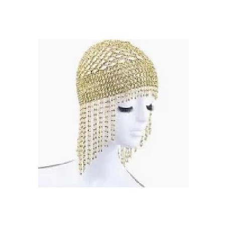 MALLA DE PERLAS PELO ORO