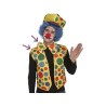 -KIT CHALECO Y PAJARITA PAYASO