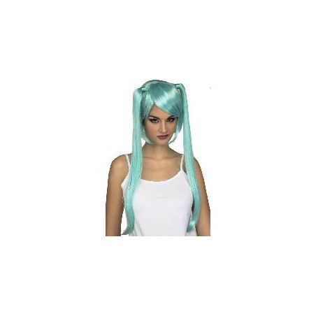 -PELUCA LARGA AZUL MANGA