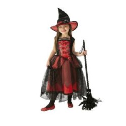 -DISFRAZ BRUJA ROJA 8-10 AÑOS