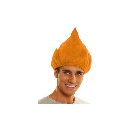 PELUCA TROLL NARANJA