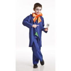 -DISFRAZ JOKER AZÚL 8-10 AÑOS