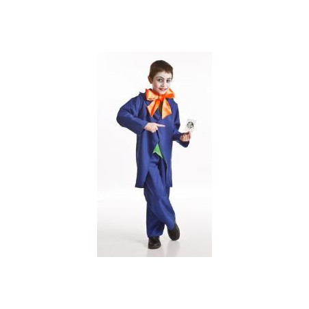 -DISFRAZ JOKER AZÚL 8-10 AÑOS