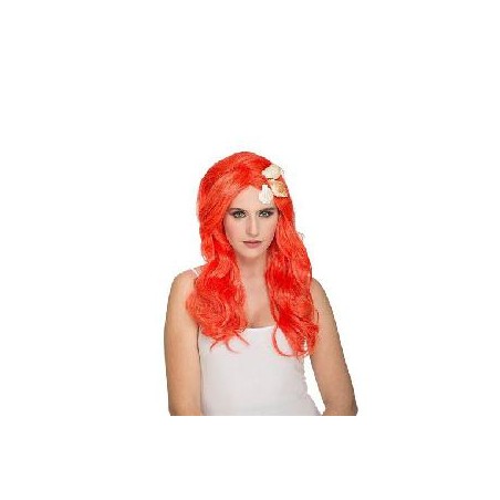 -PELUCA DE SIRENITA NARANJA