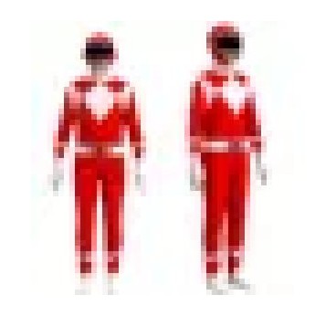 DISFRAZ POWER RANGER ROJO T 10-12