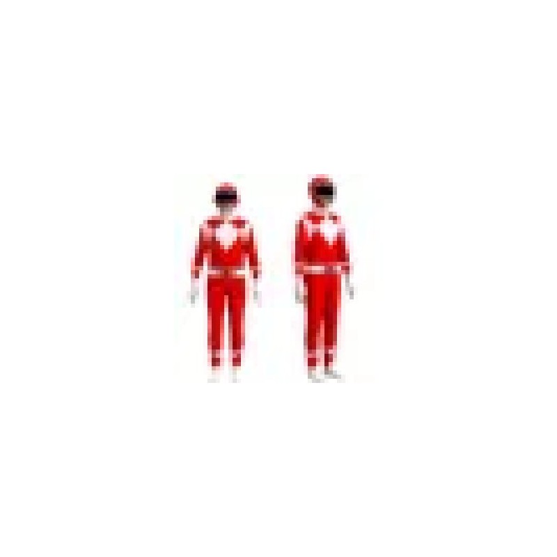 DISFRAZ POWER RANGER ROJO T 10-12