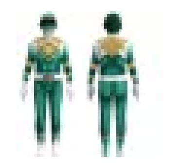 DISFRAZ POWER RANGER VERDE T 10-12