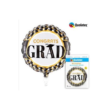 -GLOBO FOIL GRADUADO 46 CM