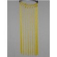 FLECO CUELLO RECTO AMARILLO
