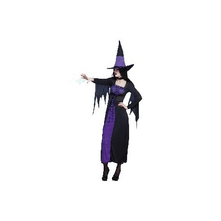 -DISFRAZ BRUJA PURPURA 40-42