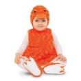 -DISFRAZ PATITO PELUCHE NARANJA 7-12 MESES