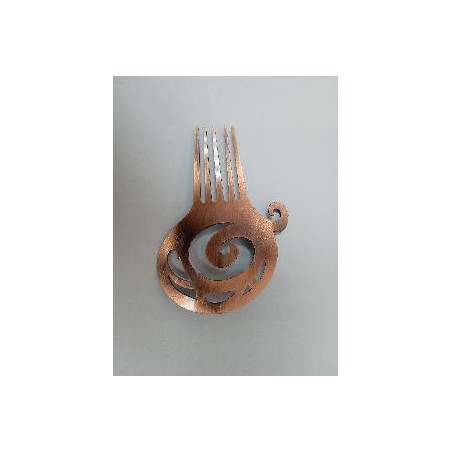 PEINETA DALI METAL BRONCE