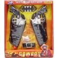 -CARTUCHERA DOBLE CON PISTOLAS