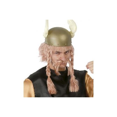 -PELUCA Y BIGOTE VIKINGO