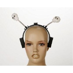 -DIADEMA CALAVERA LUZ