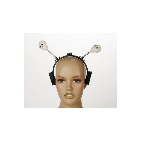 -DIADEMA CALAVERA LUZ