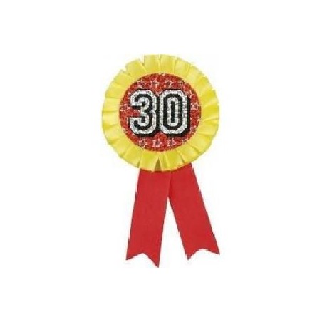 -ROSETON HOLOGRAFICO 30 AÑOS