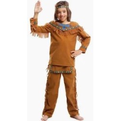 -DISFRAZ INDIO NIÑO 6 AÑOS