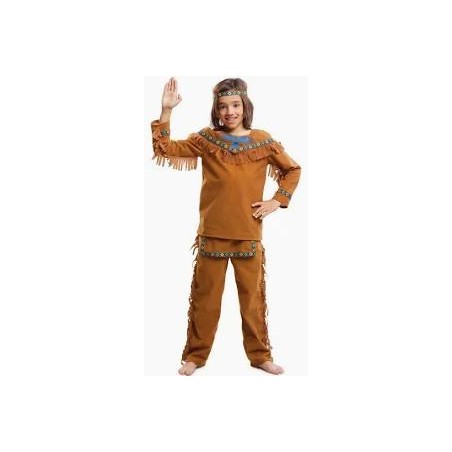 -DISFRAZ INDIO NIÑO 6 AÑOS