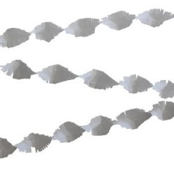 -GUIRNALDA BLANCA CREPE 24 M
