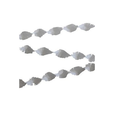 -GUIRNALDA BLANCA CREPE 24 M