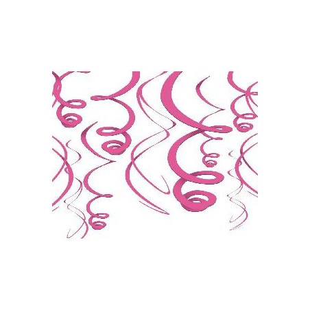 -COLGANTE SERPENTINA FUCSIA