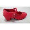 -ZAPATO FLAMENCO ROJO 33