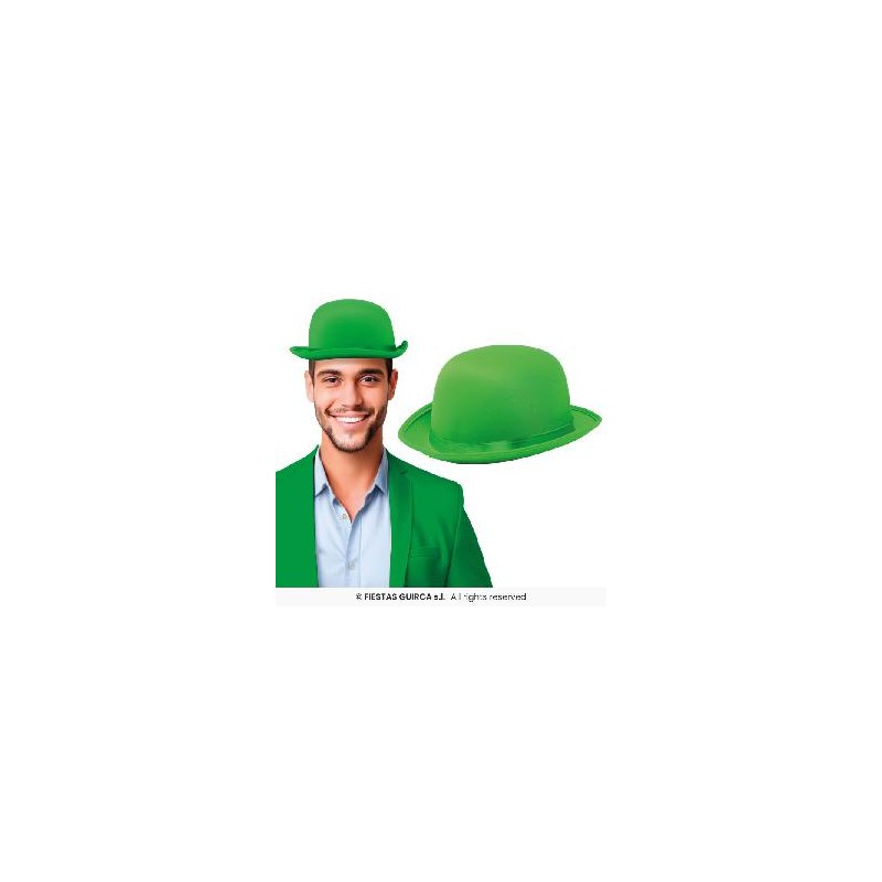 -SOMBRERO BOMBIN ALTA CALIDAD VERDE