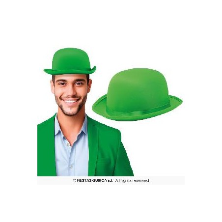 -SOMBRERO BOMBIN ALTA CALIDAD VERDE