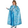 -CAPA PRINCESA ESCARCHADA FROUZEN AZUL