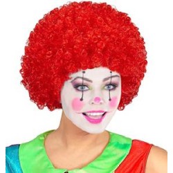 -PELUCA PAYASO ROJA